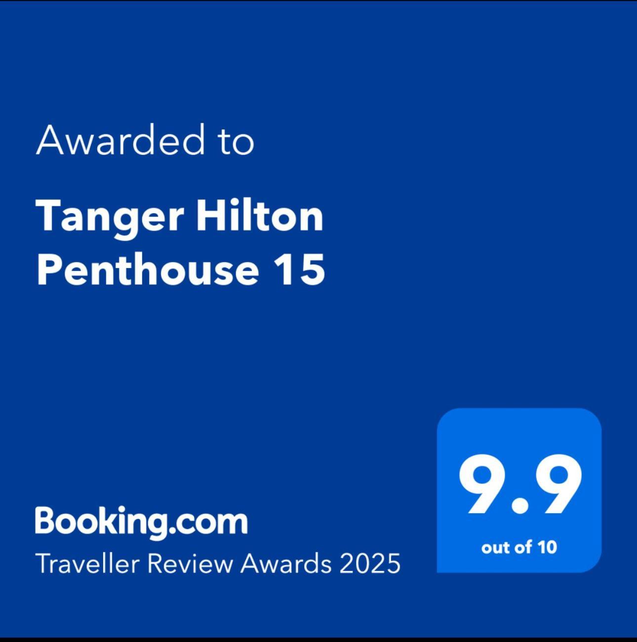 Tanger Hilton Penthouse 15 Apartment Ngoại thất bức ảnh